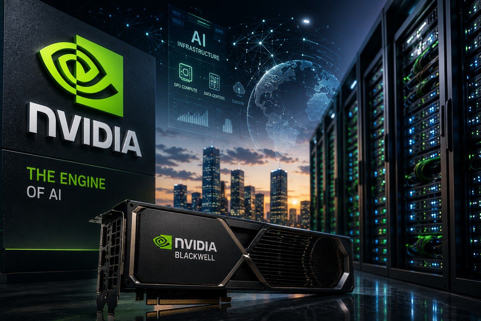 GPU a serverová infrastruktura pro výpočty umělé inteligence